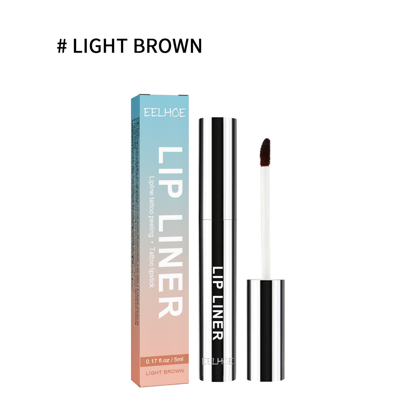 Peel-Off Lip Liner Stain - Long-Lasting, Smudge-Proof & Waterproof
